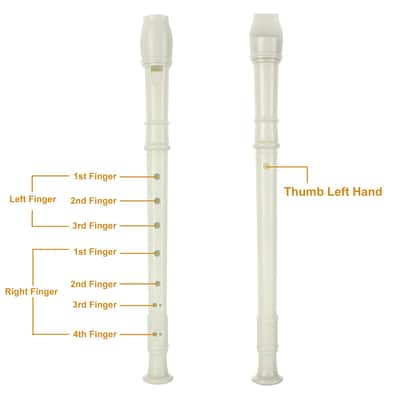 16 Pack 8 Hole Recorder Flute, Plastic Recorders Musical Instruments With Cleaning Rod, Beginner Recorder Soprano Recorder For Music image 3