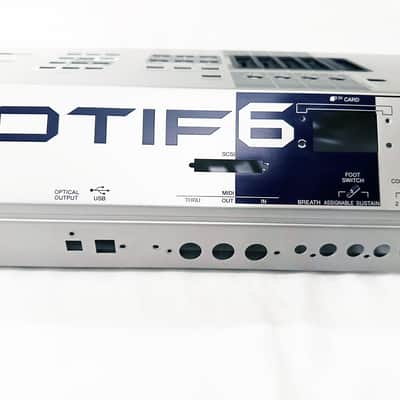 YAMAHA Motif 6 Original Aluminum Top Side Frame Panel. Great Condition ! image 15