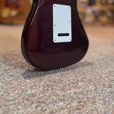 Fender Standard HSS Stratocaster with Rosewood Fretboard 2001 - Midnight Wine image 8