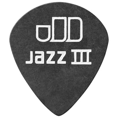 482R60 Tortex Pitch Black Jazz 0.60 mm Sachet de 72 Dunlop image 2