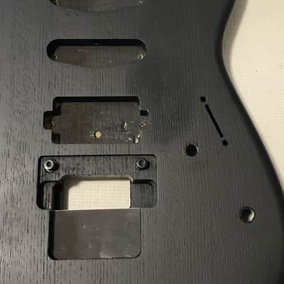 2022 Charvel Mexico San Dimas Style 1 Sassafras Satin HSS Guitar Body Floyd Ready image 5