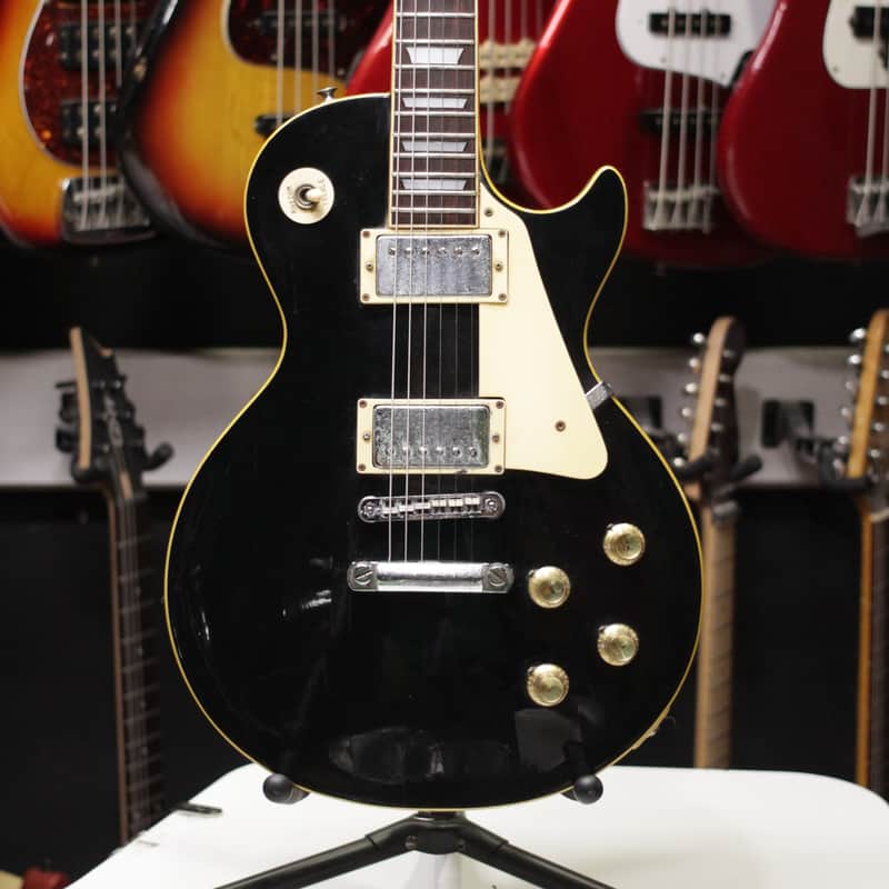 Greco EG-series Les Paul Standard, 1977-78, O.G. Maxon U2000 Pickups, Black image 1