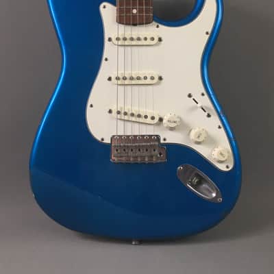 Vintage Fender Stratocaster 1993 Solid Custom Contour Body Lake Placid Blue Rare MIJ Relic HSC 6.8 Lb! image 2