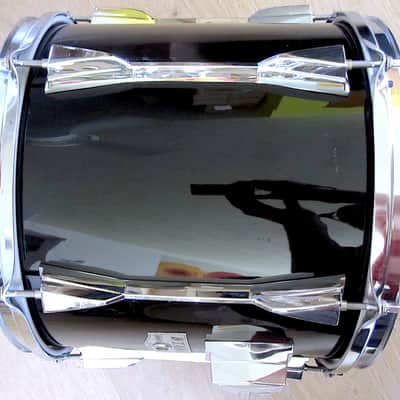 12" x 11" Tama Granstar Tom Drum, Jet Black Wrap - Vintage image 8
