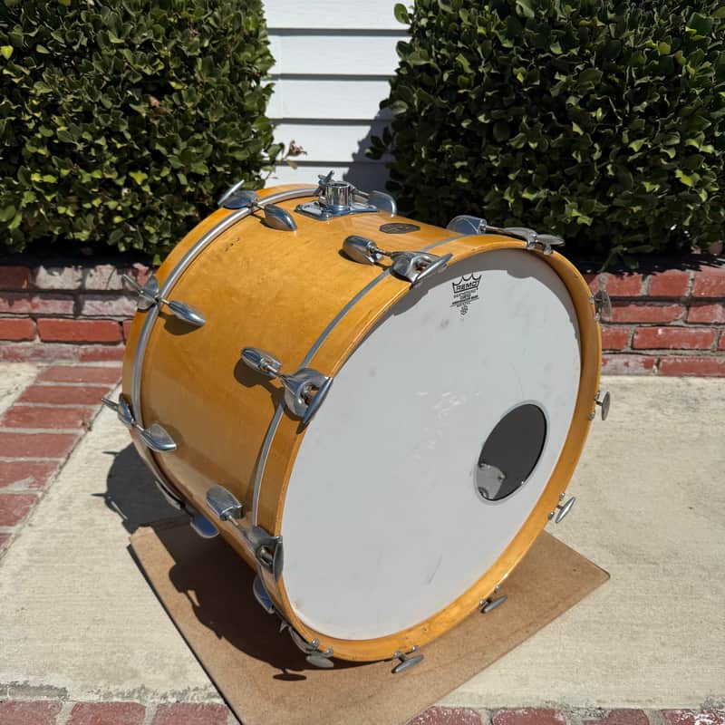 Gretsch 4247W 14x22” bass drum 1980’s - Maple gloss image 1