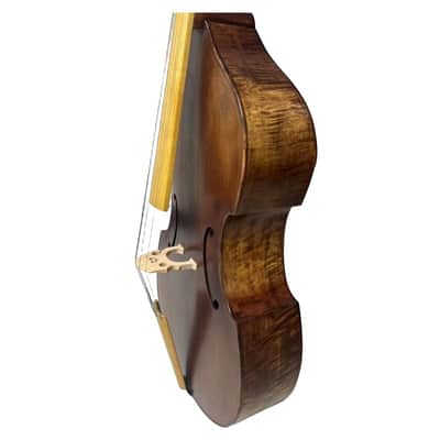 Baroque style song Maestro Viola da Gamba Carved angel scroll 4 String 29 1/2" image 4
