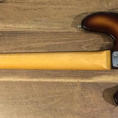 Hondo Deluxe Series 830 Gloss Golden Sunburst Finish Electric Bass Guitar image 15