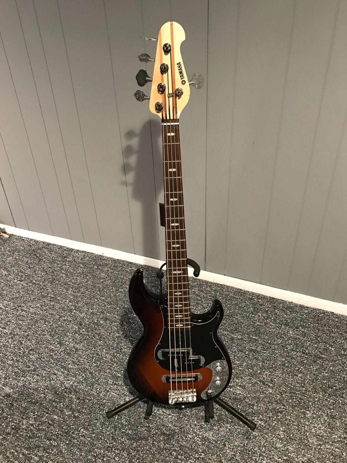 Yamaha BB425X-TBS 5-String Bass Tobacco Sunburst w/ Rosewood | Reverb