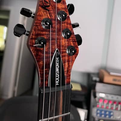 Kiesel Carvin HF2 Fatboy Allan Holdsworth Flamed Koa image 10