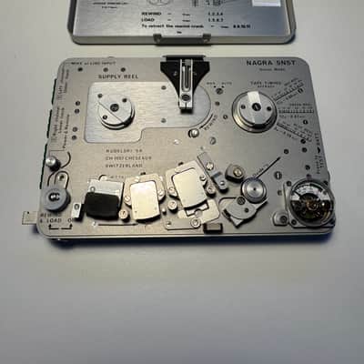 Nagra SNST Kudelski Tape Recorder & DSP Playback Unit / 2 MICS / CASE image 6