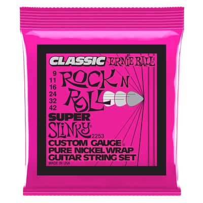 Ernie Ball 2253 Classic Super Slinky 9-42 image 1