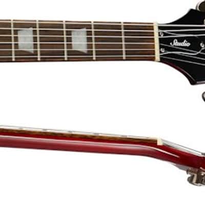Gibson Exclusive Les Paul Studio Dark Wine Red image 7