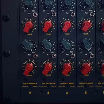 Chandler Limited Mini Rack Mixer with PSU-2 Power Supply 2010s - Blue image 2