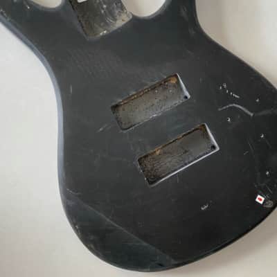 4 String Bass Basswood Black Body DIY Project image 2
