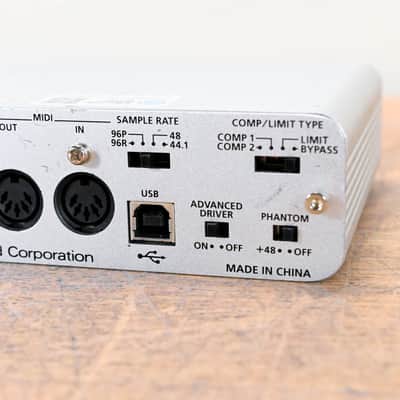 Roland Edirol UA-25EX 2 x 2 USB Audio & MIDI Interface (NO POWER SUPPLY) CG01C1Z image 6