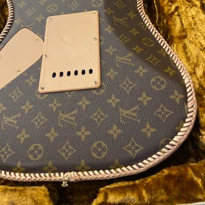 2004 Fender Louis Vuitton Stratocaster One of a Kind Post Malone Telecaster sibling guitar image 10