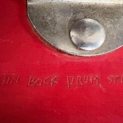 Vintage Practice Pads with stands - John Bock "Fast Hands Drum Studio" - 1940's Bild 5