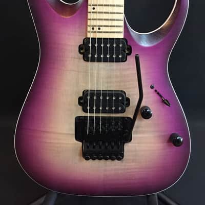 Ibanez RGAR42MFMT Electric Guitar Stain Transparent Purple Burst