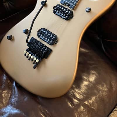 Left Handed Evh 5150 Standard Custom Gold Floyd Rose Original Seymour Duncan Distortion Set image 2