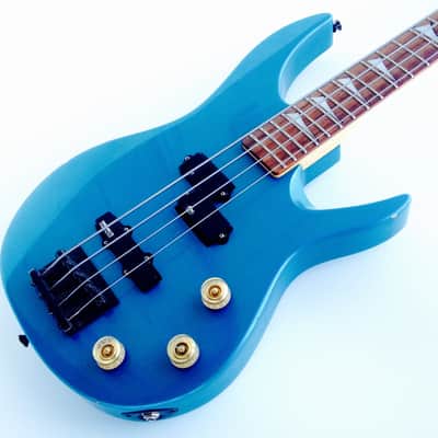 Vintage 90's GTX-53 KAMAN OVATION Bass Guitar 24 FRETS **ElectricBlue** KOREA PING MIK image 15