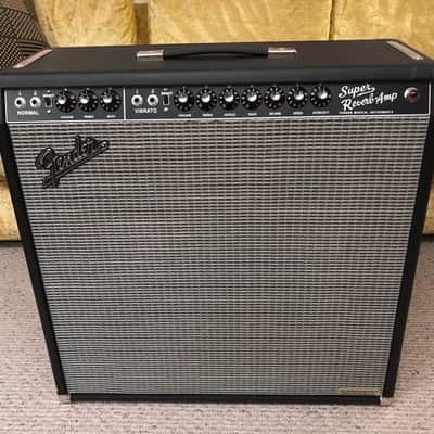 Fender Alessandro Handwired Fender '65 Super Reverb Reissue 2015 Black image 1