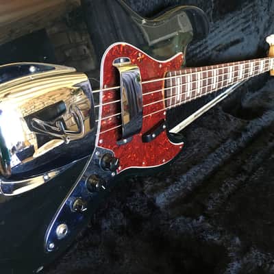 Fender Jazz Bass 1994 Black "Squier Series" 8.9 lbs. HSC image 3