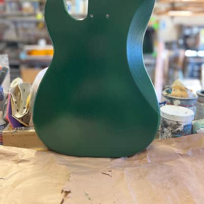 Madlad Instruments Green Monster PJ-Route Precision Bass PBass Semi-Gloss Finished Body (made with pride in north Texas) image 2