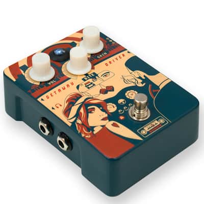 Orange Getaway Driver 70s Overdrive Pedal image 7