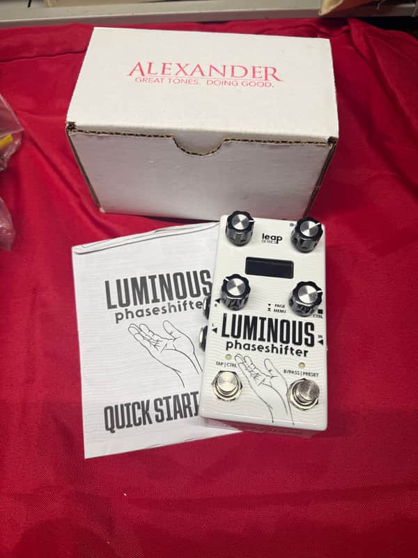 Alexander Pedals Luminous Phaseshifter - USA image 1