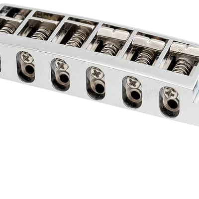 Pigtail Style Wrap around Bridge Tailpiece for LP Electric Guitar Chrome image 3