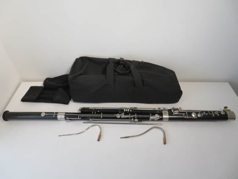 Linton 5K Student Bassoon with Schreiber KER1 Bocal with Case image 1