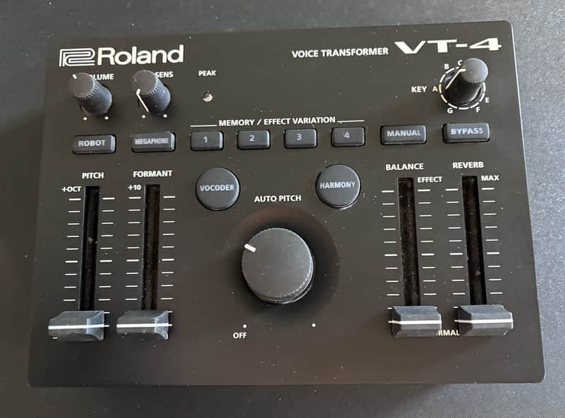 Roland VT-4 Voice Transformer 2018 - Present - Black image 1
