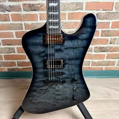 LTD - DELUXE PHOENIX 1000 QM SEE THRU BLACK SUNBURST + HOUSSE TOBAGO image 2