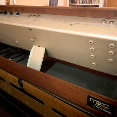 Synthesizer Moog Model D 1973 Walnut Mint image 7