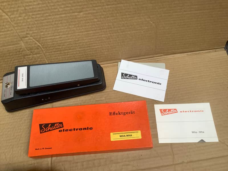 Schaller Yoy-Yoy Wha-Wha , made in Germany / like new in original box with papers image 1