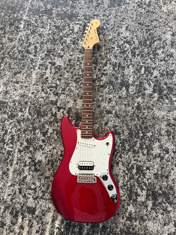Fender Cyclone Deluxe Series 1999 MIM Candy Apple Red Rosewood Fretboard Guitar image 1