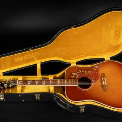 2008 Gibson Custom Shop Hummingbird TV True Vintage - Heritage Cherry Sunburst VOS | USA All Solid Square Shoulder 1960 Reissue Dreadnought Acoustic Guitar Limited Edition 1 of 167 Madagascar Rosewood | CoA OHSC image 22