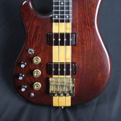 Ibanez Musician Bass 1981 Dark Stain Left Handed image 4