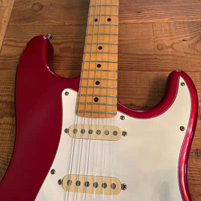 Fender FSR American Standard Strat 1995 - Candy Apple Red image 3