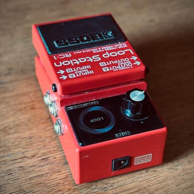 Boss RC-1 Loop Station 2014 - Present - Red image 4