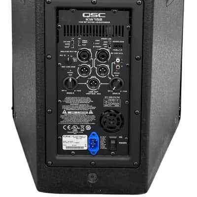 QSC KW152 1000 Watt 15in 2Way Active Loudspeaker / WITH COVERS - 2937 image 2