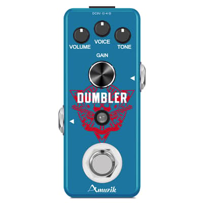 AMUZIK LEF-315 Guitar Dumbler Pedal Analog Dumbler Overdrive Pedals For Electric Guitar With Medium Distortion True Bypass--Shipped from Irvine Warehouse in California by USPS image 4