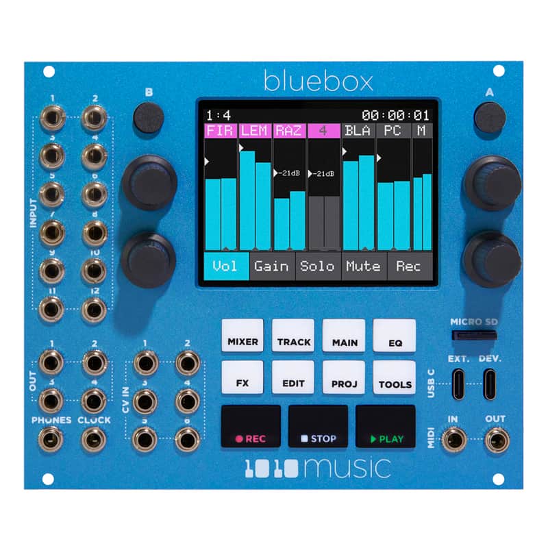 1010 Music 1010 Music BlueBox Digital Mixer & Recorder Eur...