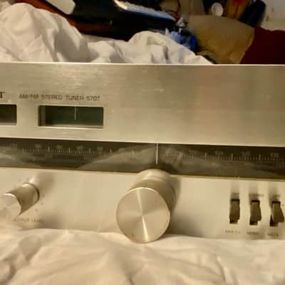 Scott Sterio Tuner 57OT 1970s - Silver & Black image 1