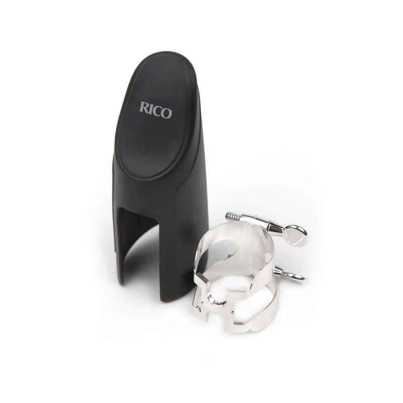 EMD : Alto Sax Ligature and Cap - Silver Plated
