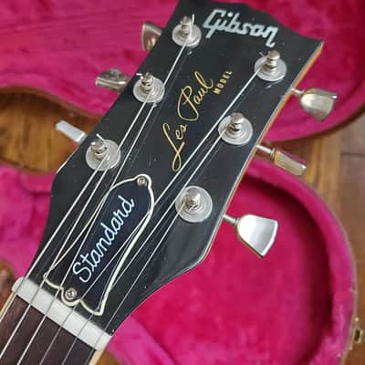 1981 Gibson Les Paul Standard – Natural – Original Tim Shaw Era Pickups with case image 7
