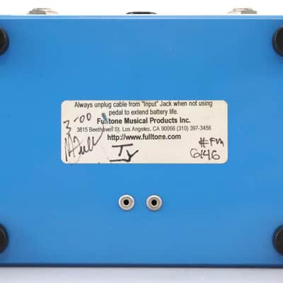 2000 Fulltone Full-Drive 2 Non-MOSFET Overdrive Pedal #50163 image 3