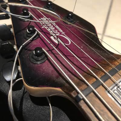 Sterling by Music Man JP70  - Trans Purple Burst 7-string image 3