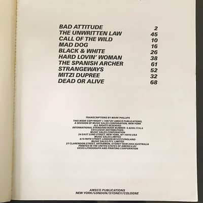Amsco Deep Purple The House of Blue Light Sheet Music Book / Authorized Dealer image 3