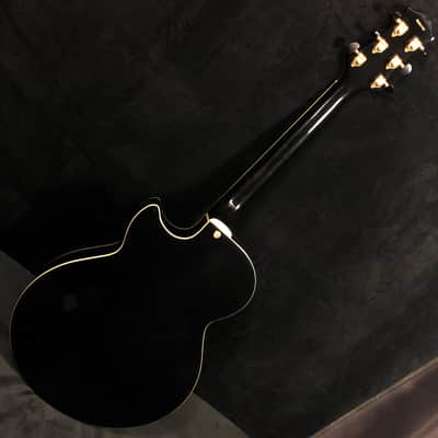 2018 Peerless Martin Taylor Virtuoso Black #7707 Archtop Electric Guitar image 4